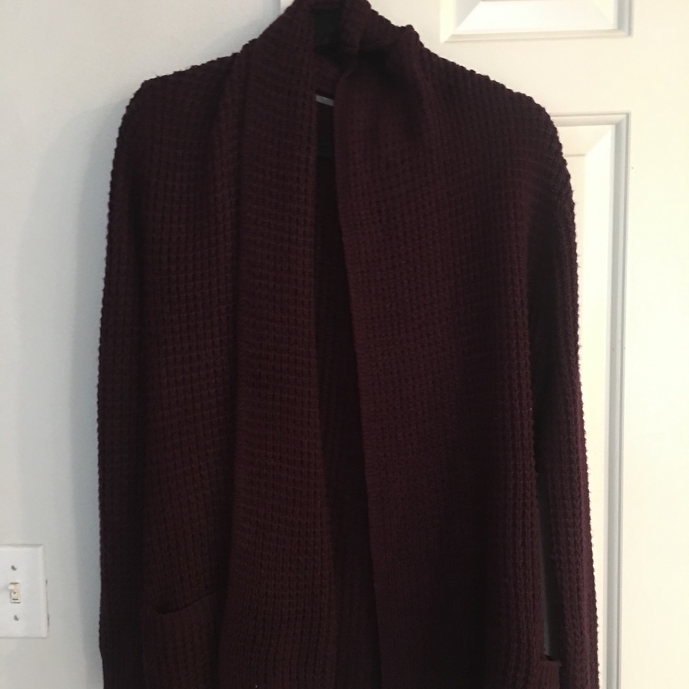 Purple Cardigan